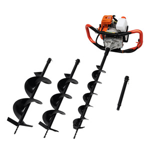 52cc 2-Stroke Air-Cooled Gas-Powered Industrial DIY Earth Auger Stainless Steel <b>Post</b> <b>Hole</b> <b>Digger</b> 63cc Engine Displacement - Product Image 5