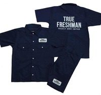 Ensemble short et chemise personnalisé avec logo pour homme, ensemble jogging streetwear Dickies en nylon sergé et coton, survêtement de printemps pour homme