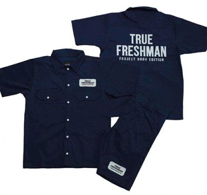 Biểu Tượng Tùy Chỉnh Nút Quần Short Thiết Lập Người Đàn Ông Áo Sơ Mi Jogger Thiết Lập Dạo Phố Dickies Nylon Twill Bông Mùa Xuân Tracksuit Sweatsuit Cho Nam Giới - Product Image 4