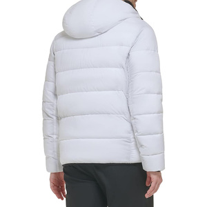 Streetwear Fashion Puffer <b>Hoodie</b> Mens Jacket Trendy Oversized Outerwear Soft And Warm Winter <b>Hoodie</b> - Product Image 2