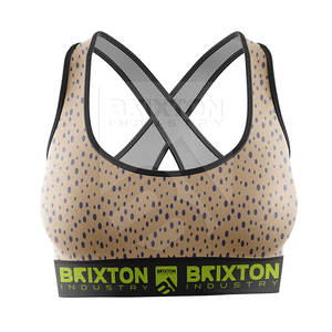 Sujetador Deportivo Ligero de secado rápido transpirable de nuevo diseño para mujer Sujetador deportivo cómodo de secado rápido para niñas - Product Image 1