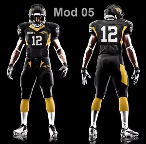 "Uniforme de football américain pour jeunes personnalisé de haute qualité en gros-Maillot sublimé professionnel et vêtements de sport respirants" - Product Image 6