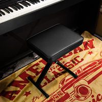 Banc de piano réglable au meilleur prix, instruments de musique, tabouret de piano moderne, chaise de piano, siège pliable avec style X