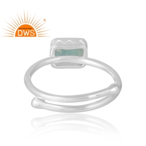 Anillo de piedras preciosas ahumadas naturales de Plata de Ley 925 más vendido, joyería personalizada para mujer, regalo para ella - Product Image 2