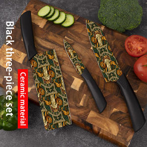 Couteau de chef en céramique, livraison gratuite, personnalisé en plastique, pour la cuisine quotidienne, prix d'usine de haute qualité, fait à la main, compatible lave-vaisselle, ambidextre - Product Image 4