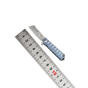 Couteau de cuisine à lame fixe en acier damas durable de qualité industrielle avec manche en bois Support OEM du Pakistan - Product Image 6