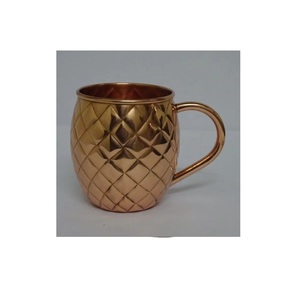 Bar y Club Hogar Cocina y restaurantes Uso Moscow Mule Mug Metal y cobre Acero inoxidable 2 tazas Calidad superior - Product Image 1