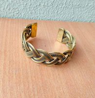 Nueva llegada de lujo chapado en oro de plata esterlina brazalete pulsera de brazo grueso brazalete para mujer por HF CRAFTS