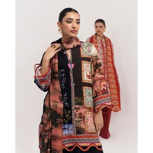 ชุดเซ็ตผ้าชีฟอง Safinaz Farshi - Product Image 4