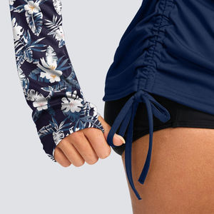 Wholesale New Design Nylon <b>Rash</b> <b>Guard</b> Custom <b>Rash</b> <b>Guard</b> Sublimation Compression Shirt <b>Rash</b> <b>Guard</b> <b>for</b> <b>women</b> - Product Image 5