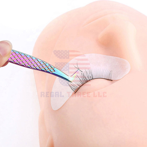 แหนบต่อขนตาปลอมเพิ่มวอลลุ่มพร้อมกล่องเครื่องมือหลากสี - Product Image 3