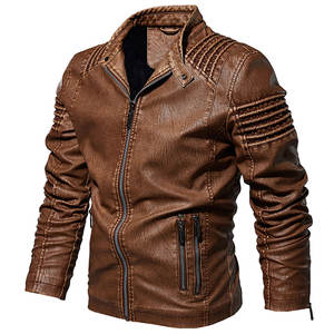 Chaqueta de calle de piel de vaca de invierno para hombre de diseño personalizado en colores personalizados - Product Image 2