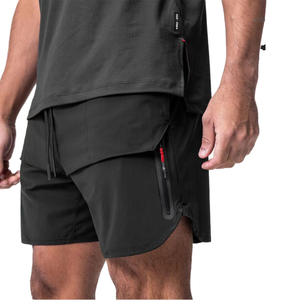 Men's 100% Polyester Fitness <b>Shorts</b> Quick Dry 7-Inch Gym Training Print Pants Sporty Leisure for Adult Workout Running Fitness - Product Image 1