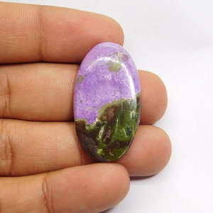 Grado superior 100% Piedra suelta natural Precio bajo Cabujón púrpura para la fabricación de joyas Piedra 30 Ct Listo para enviar Gemas y piedras increíbles - Product Image 1