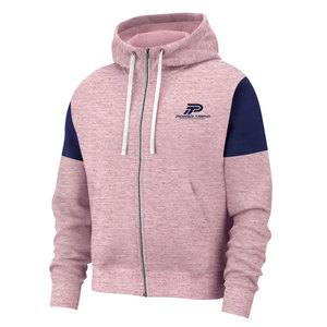 Sweat-shirts à capuche zippés 100 % coton personnalisés pour hommes – Vêtements streetwear d'hiver avec poches avant, cordon de serrage et bas côtelé – Style décontracté - Product Image 1