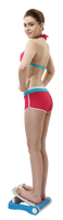 ALLWINWIN STB19 Stretch Board - Planche d'étirement magnétique inclinée pour mollets, chevilles et pieds