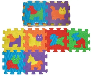 Stylish Animal-Print Soft EVA <b>Foam</b> <b>Play</b> Mat Washable Floor Mats for Kids and Pets Ready for Home Use Export-Ready - Product Image 2