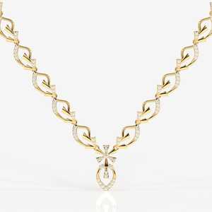 Seraphina 1,65 Carat Moissanite Diamond Prong Set VVS1 Claridad Collar de plata esterlina redondo Rodio Plateado IGC Certificado - Product Image 6