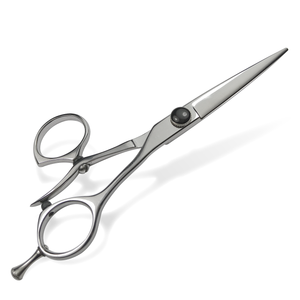 Ciseaux japonais en acier inoxydable AUS8 pour droitiers, manche pivotant, outil de coupe de cheveux, lame tranchante, pointe 60-61HRC - Product Image 1