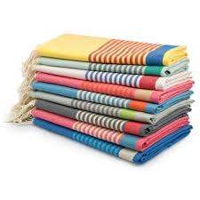 ผ้าขนหนูชายหาด ASSLEMA FD003-2 ทอจากผ้าฝ้าย 100% ซึมซับน้ำได้ดี แห้งเร็ว คุณภาพเยี่ยม เป็นมิตรกับสิ่งแวดล้อม แบบอัดแน่น ใช้แล้วทิ้ง - Product Image 1