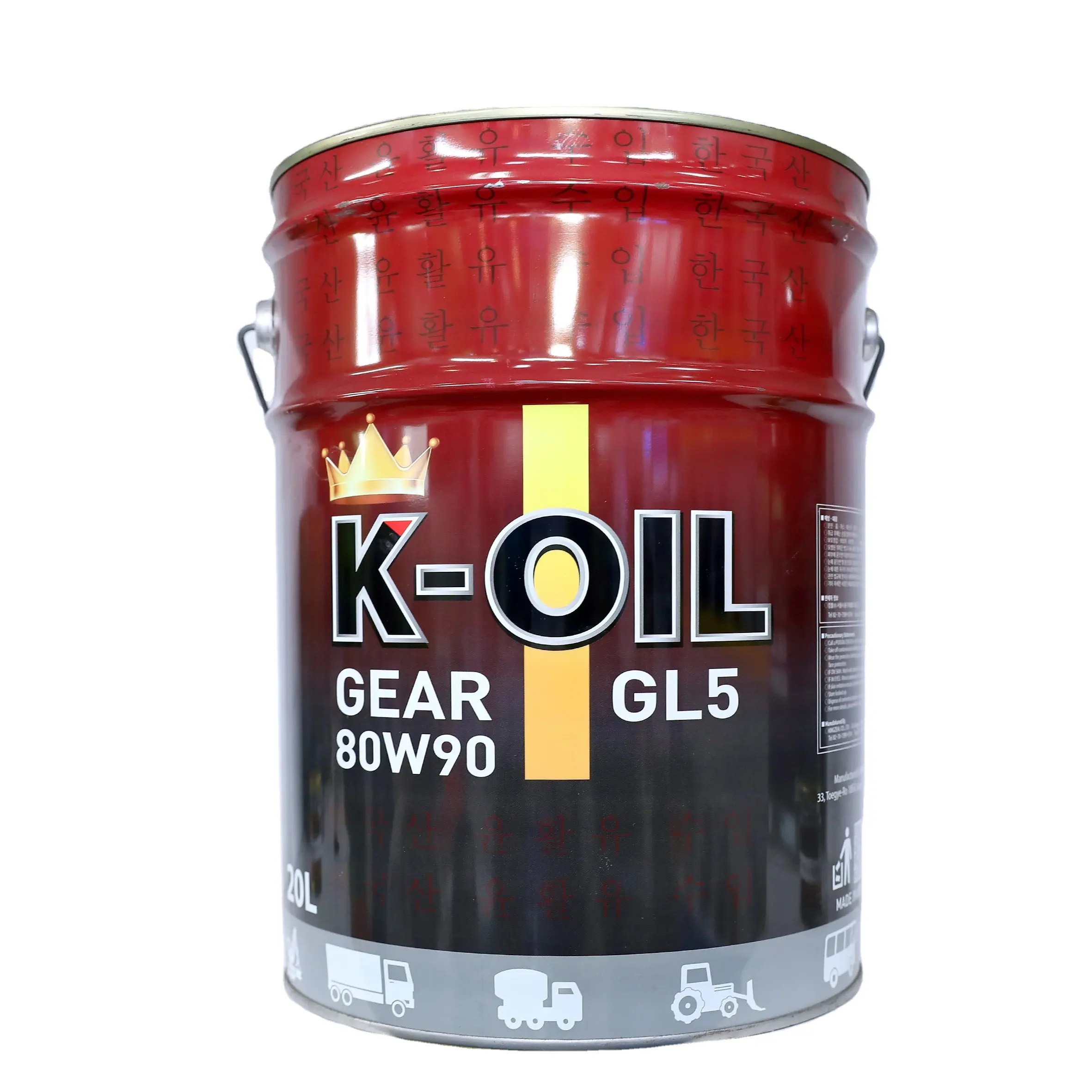 K-OIL GEAR GL-5 80W90, Vietnam manufacturer, premium manual transmission oil and low price