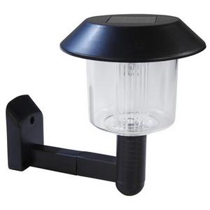 LED Solar <b>Wall</b> Light Outdoor 90x130mm <b>Plastic</b> Lighting Supply - Product Image 1