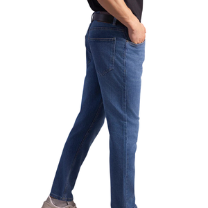 Pantalones Vaqueros Clásicos de Moda Urbana para Hombre, Ropa Masculina, Corte Ajustado y Recto, Tallas Grandes, Pantalones de Mezclilla - Product Image 4