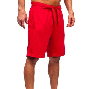 Pantalones cortos de chándal de algodón personalizados para el verano, ajuste unisex, Impresión de logotipo de Color sólido, tallas disponibles XS a 6XL para venta al por mayor - Product Image 3