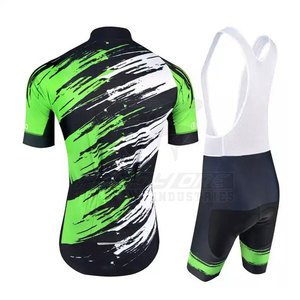 Uniforme de vélo de route sportif avec zones d'aération et short de compression ergonomique Combinaison de cyclisme d'entraînement - Product Image 2