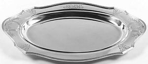 Plateau de service en acier inoxydable poli à motif personnalisable Assiette de nourriture en cuivre écologique pour plat de poisson de cuisine à domicile - Product Image 6