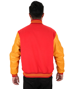 Veste en laine de style universitaire classique pour homme, col montant, décontractée, inspirée de la rue, design traditionnel, vêtement d'extérieur de haute qualité - Product Image 2