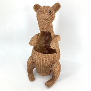 Panier en rotin pour animaux, pour la décoration et le rangement de la chambre de bébé, prix direct fournisseur, paniers tissés. - Product Image 5