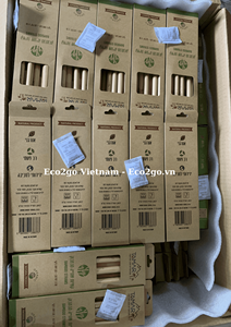 Bambou de haute qualité au Vietnam pailles en bambou/pailles en fibre de bambou/pailles en bambou biodégradables de Eco2go Vietnam - Product Image 5