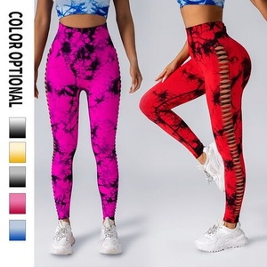 Ropa Deportiva al por Mayor, Transpirable, 100% Algodón, Ropa Deportiva para Mujer, Leggings sin Costura Delantera, Leggings de Yoga para Gimnasio de Talla Grande, MS-YL-002 - Product Image 3