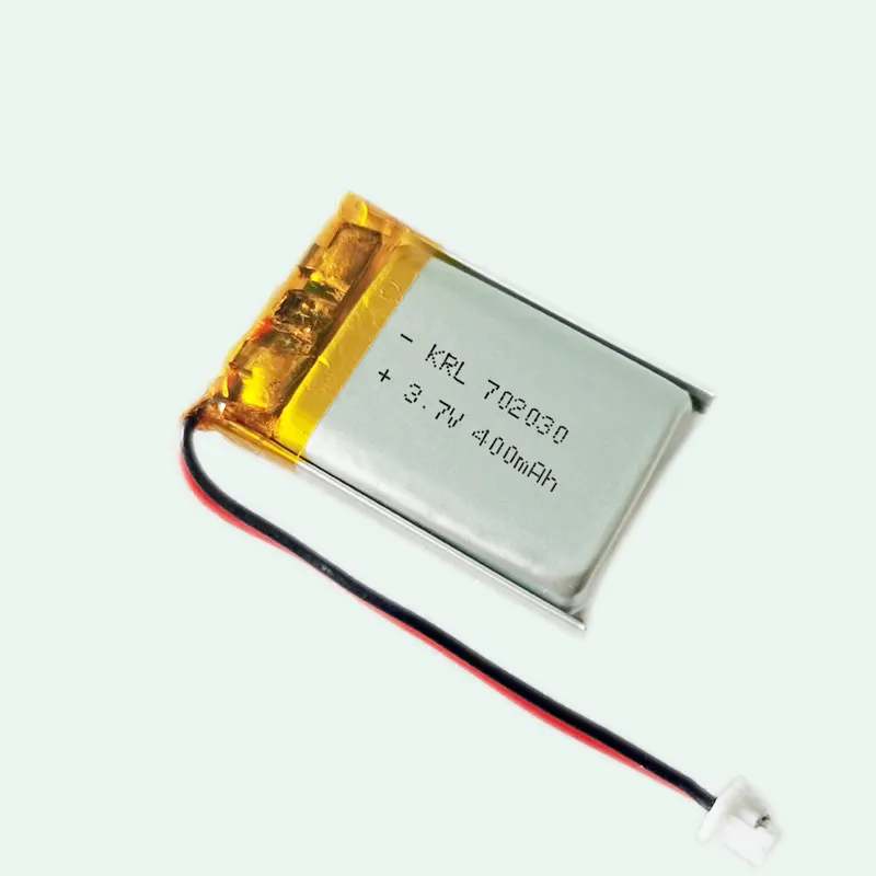Sampel gratis baterai kantong Ion Lithium pabrikan asli UL KC IEC62133 3.7V 702030 400mAh