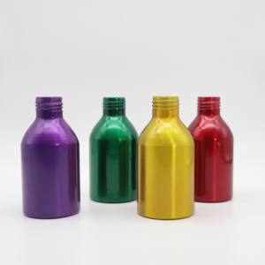 Bouteilles métalliques cosmétiques haut de gamme en gros Emballage de soins personnels Fabriqué au Vietnam Emballage de pompe en aluminium - Product Image 1