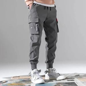 Men's Casual Training <b>Cargo</b> Tactical <b>Work</b> Coverall Breathable Cotton with Multi-Pockets Joggers for Hiking - Product Image 4