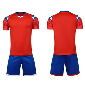2025 nueva llegada ropa de fútbol personalizada para hombres conjuntos de camisetas de fútbol de secado rápido uniformes de fútbol personalizados - Product Image 2