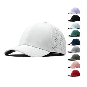 Vente en gros de chapeau blanc de haute qualité 6 panneaux chapeau de sport 100% coton casquette de golf Logo personnalisé broderie 3D casquette de baseball - Product Image 5