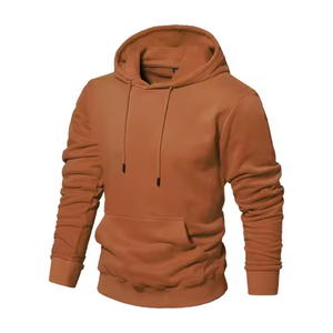 Sweat-shirt à capuche avec logo personnalisé pour hommes, vente en gros de pull vierge de haute qualité avec cordon de serrage de haute qualité - Product Image 4