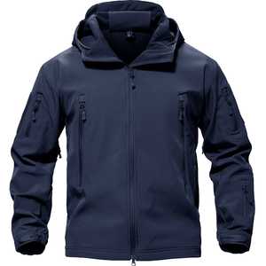 Veste bomber à capuche en softshell épaisse pour homme et femme, design personnalisé, haute qualité, écologique, imperméable, respirante, coupe-vent, hiver - Product Image 1