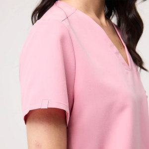 Chemises de gommage respirantes en gros personnalisées de la meilleure qualité pour les médecins et le personnel hospitalier Chemises de gommage médical OEM - Product Image 5