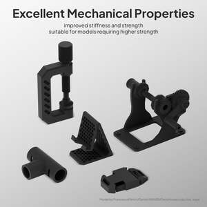 เส้นพลาสติกสำหรับเครื่องพิมพ์สามมิติ Elegoo PLA-CF คาร์บอนไฟเบอร์ TPE/PCL/HIPS/PETG/TPU/ABS น้ำหนักสุทธิ 5 กก. ขั้นต่ำสั่งซื้อ 1 กก. บริการผลิตแบบอัดรีด - Product Image 3