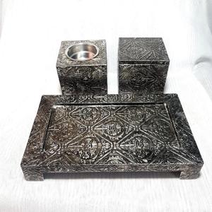 ชุดธูปหอมไม้ขัดเงาอิสลามอาหรับแบบมีเอกลักษณ์เฉพาะสำหรับวางธูปเตาถ่าน - Product Image 2