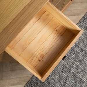 Modern Solid <b>Oak</b> <b>Bedside</b> <b>Cabinet</b> - Product Image 6