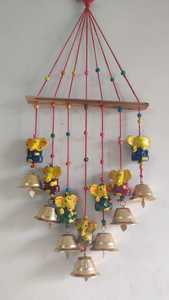 Campana de Viento Artesanal Multicolor con Cuentas, Campana de Viento Boho para Decoración del Hogar, Campana Colgante para Jardín, Interior y Exterior - Product Image 5