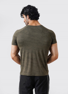 T-shirt de sport oversize à manches courtes pour homme – Design musculaire, respirant et séchage rapide pour la musculation et le cardio - Product Image 2