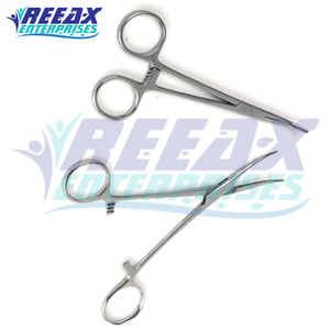 REEAX ENTERPRISES Fórceps quirúrgicos superventas Base de calidad hospitalaria de instrumentos quirúrgicos buenos para cirugía - Product Image 3