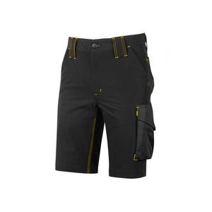 Pantalones Cortos Cargo para Hombre en Tela de Color Negro Mercurio, Estilo Carbono, de Estilo, para Hombre, a la Moda - Product Image 1