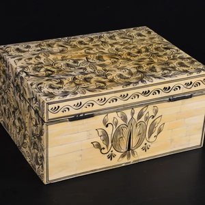 <b>Jewellery</b> Storage Box Classic Modern Design Lifestyle Gems Box Prime Quality <b>Wooden</b> Hand Painted <b>Jewellery</b> Box - Product Image 3